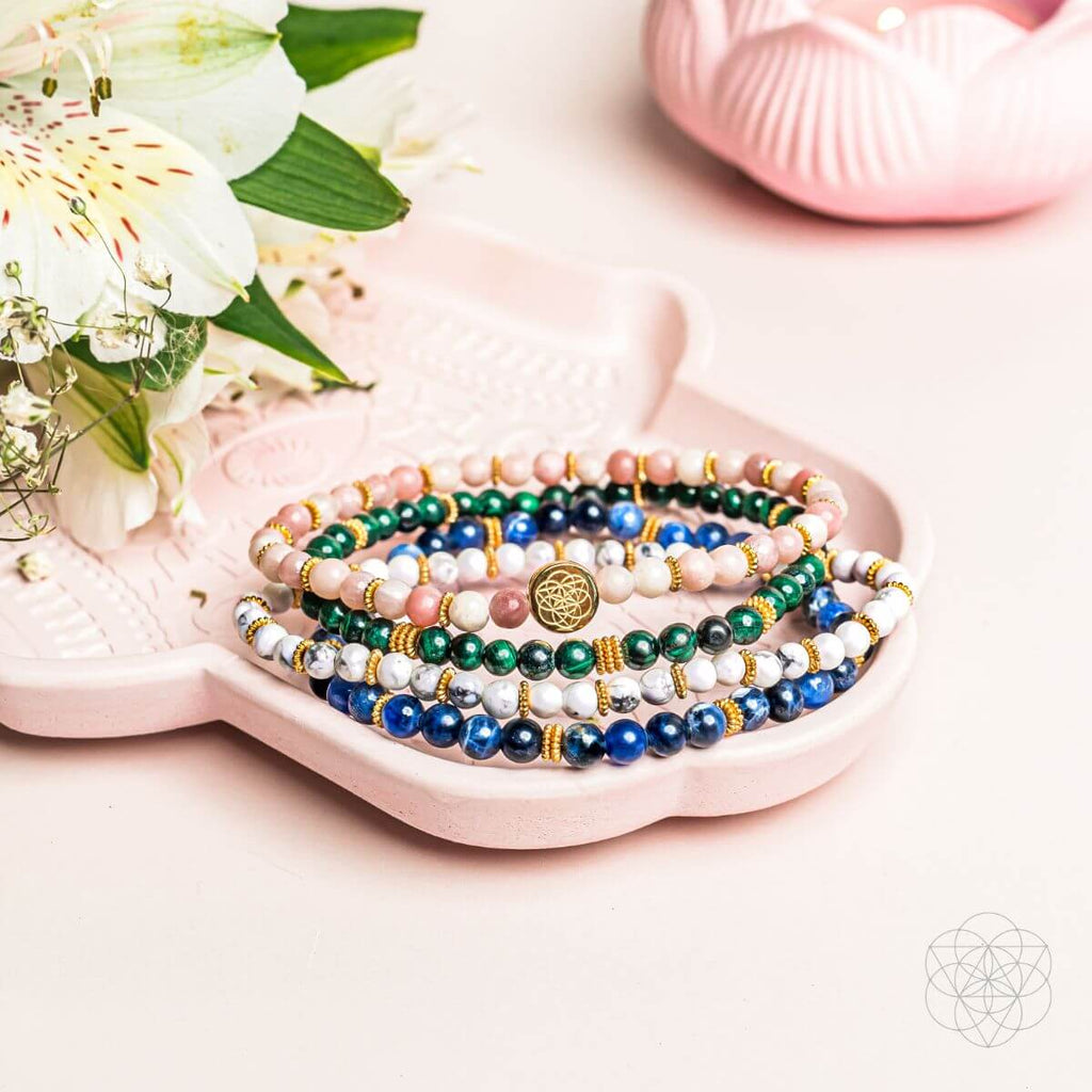 Aphrodite's Admiration: Eternal Love Bracelet Pack of 4