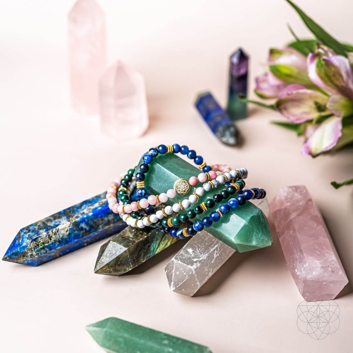 Aphrodite's Admiration: Eternal Love Bracelet Pack of 4