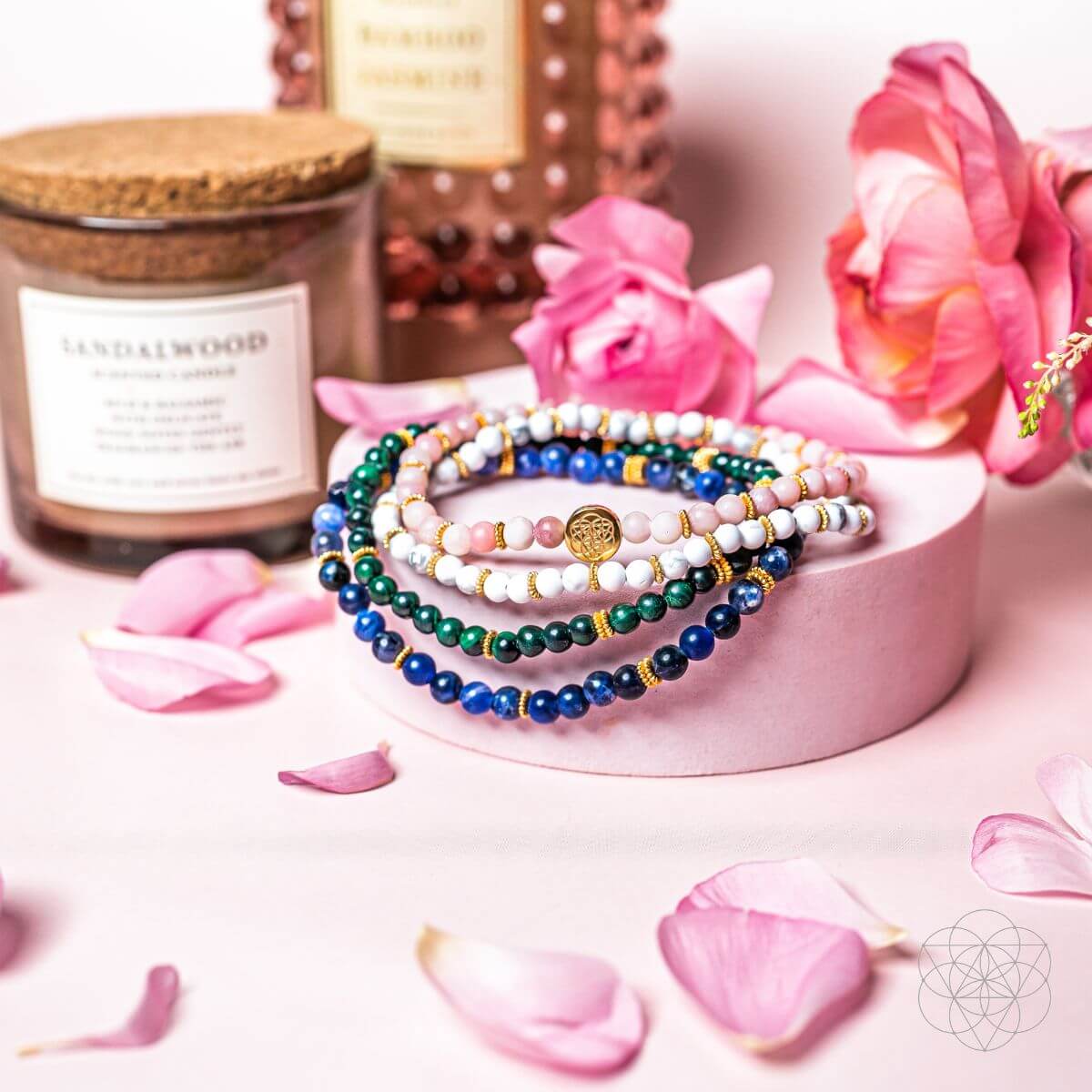 Aphrodite's Admiration: Eternal Love Bracelet Pack of 4