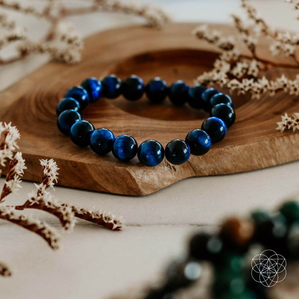Blue Tiger's Eye Bracelet