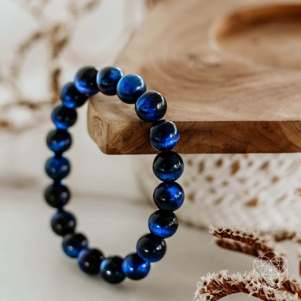 Blue Tiger's Eye Bracelet
