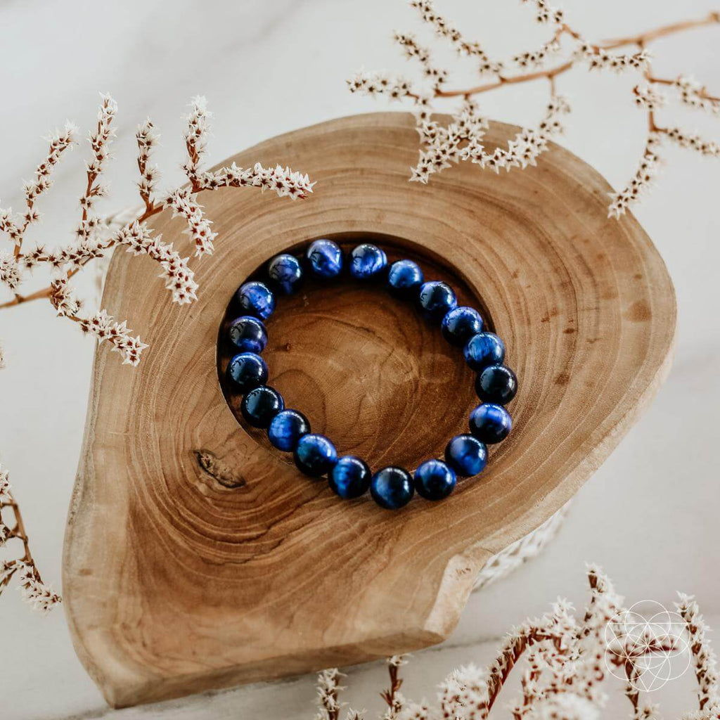 Blue Tiger's Eye Bracelet