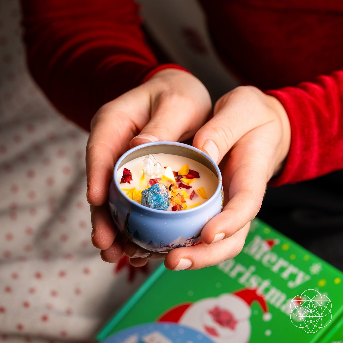 Christmas Candle Set: Stress Less, Cheer More