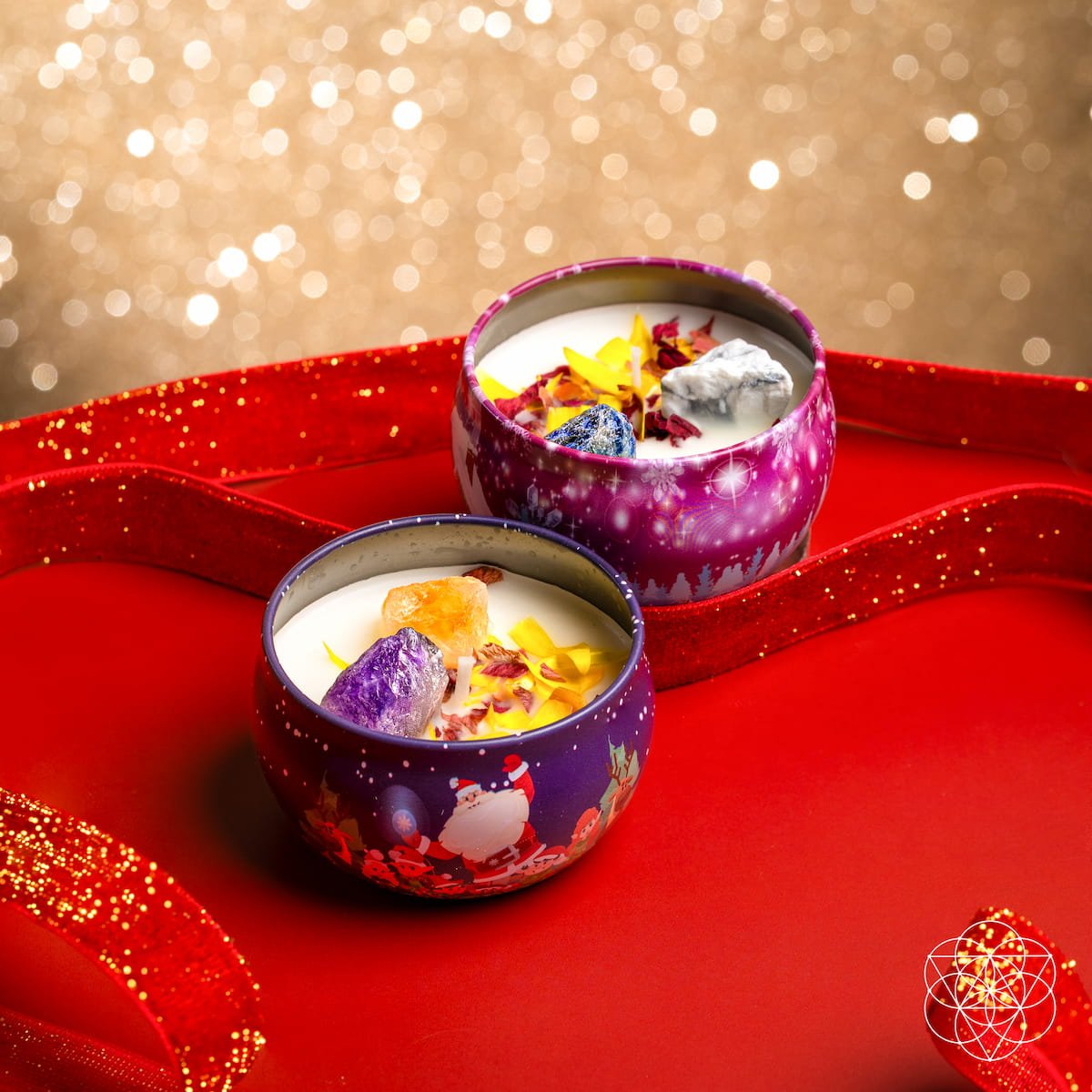 Christmas Candle Set: The Empath's Holiday Survival Kit