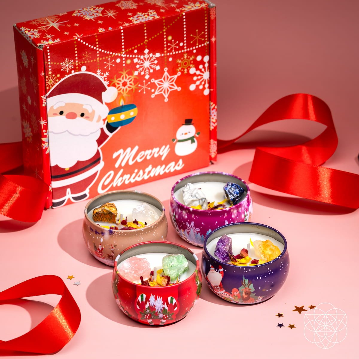 Christmas Candle Set: The Empath's Holiday Survival Kit