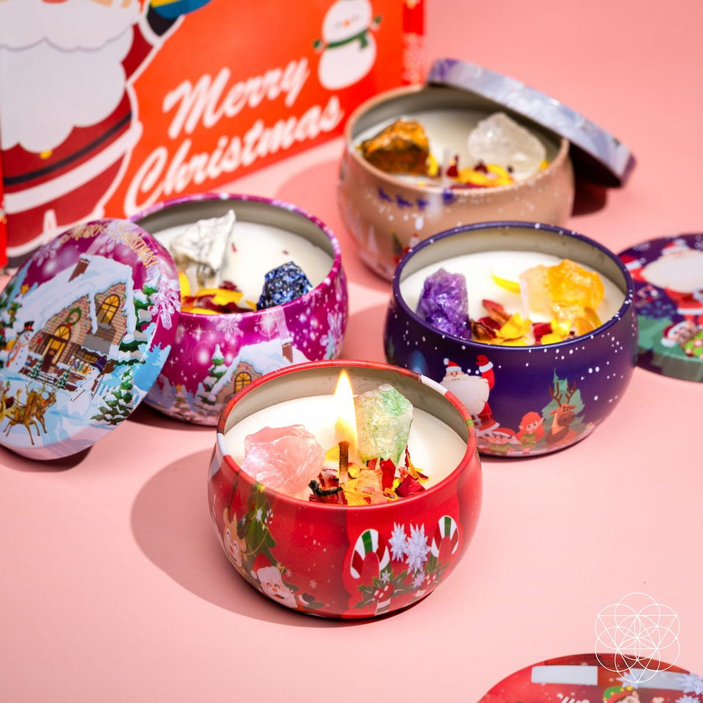 Christmas Candle Set: The Empath's Holiday Survival Kit